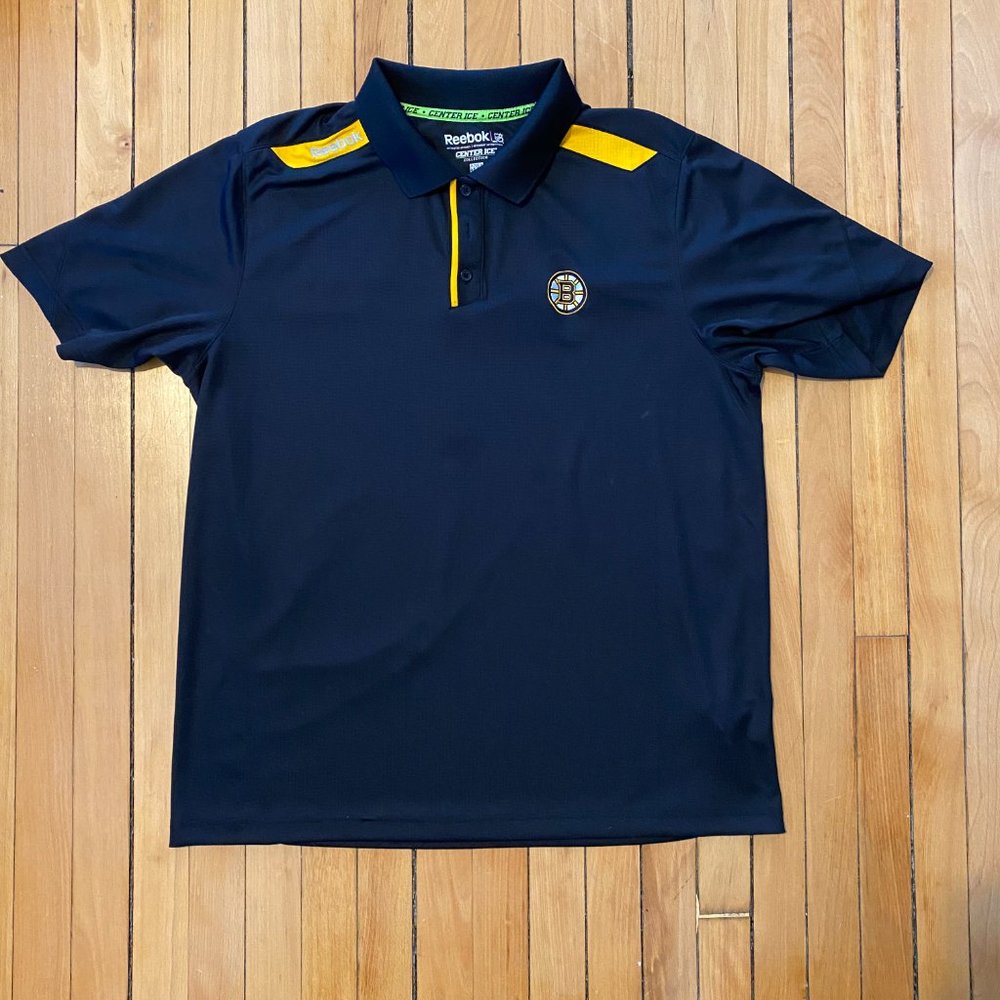 Reebok Center Ice Boston Bruins Polo XL